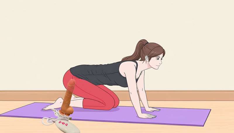 Tư thế quan hệ bằng dương vật giả Nobel skin Tư thế quan hệ bằng dương vật giả Nobel skin